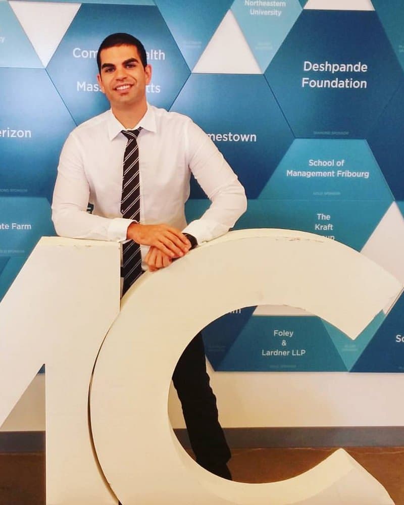 איתמר אסף במפגש MassChallenge בוסטון, 2016