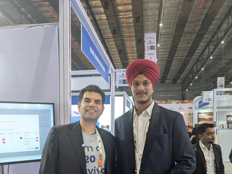 A meeting at an international exhibition that led to a tech partnership